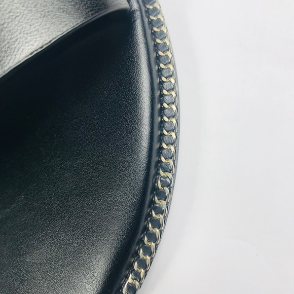 Franco Sarto Kelso Black Leather Sandal - Picture 5 of 8